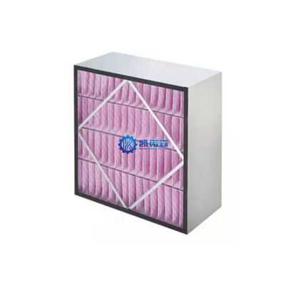 KAINUOSEN Pleated F7 Medium Industrial Air Filter Galvanized Frame