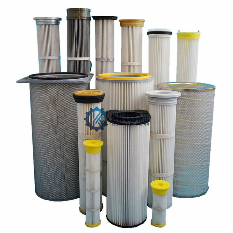 Ptfe Hepa Dust Collector Cartridge Filter Industrial Air Filter Element