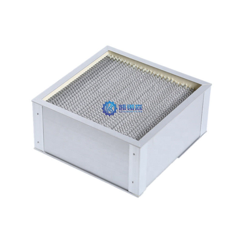 Deep Pleat Dust HEPA Filter Sheet 1-0.3um Porosity Aluminum Frame